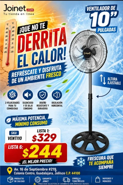 Que no te derrita el calor!