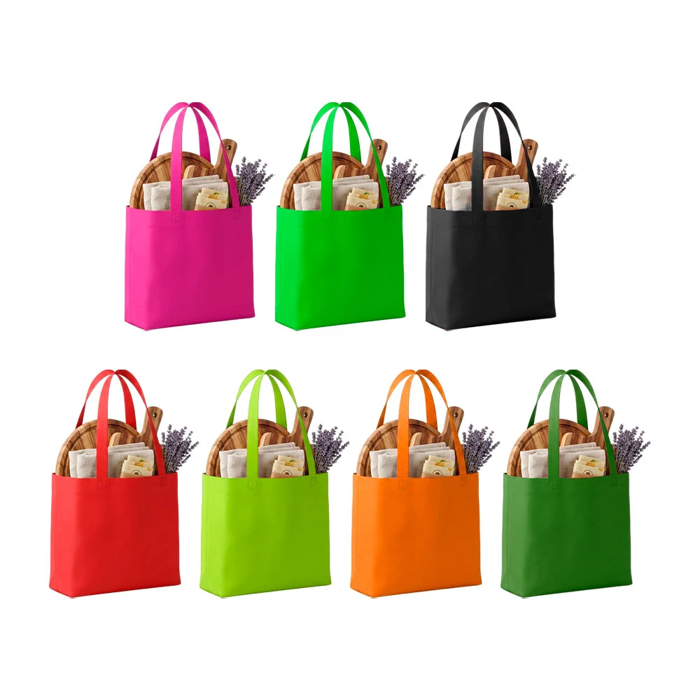 1pz Bolsa ecológica de tela botón de seguridad, 38x33x10cm, variedad …