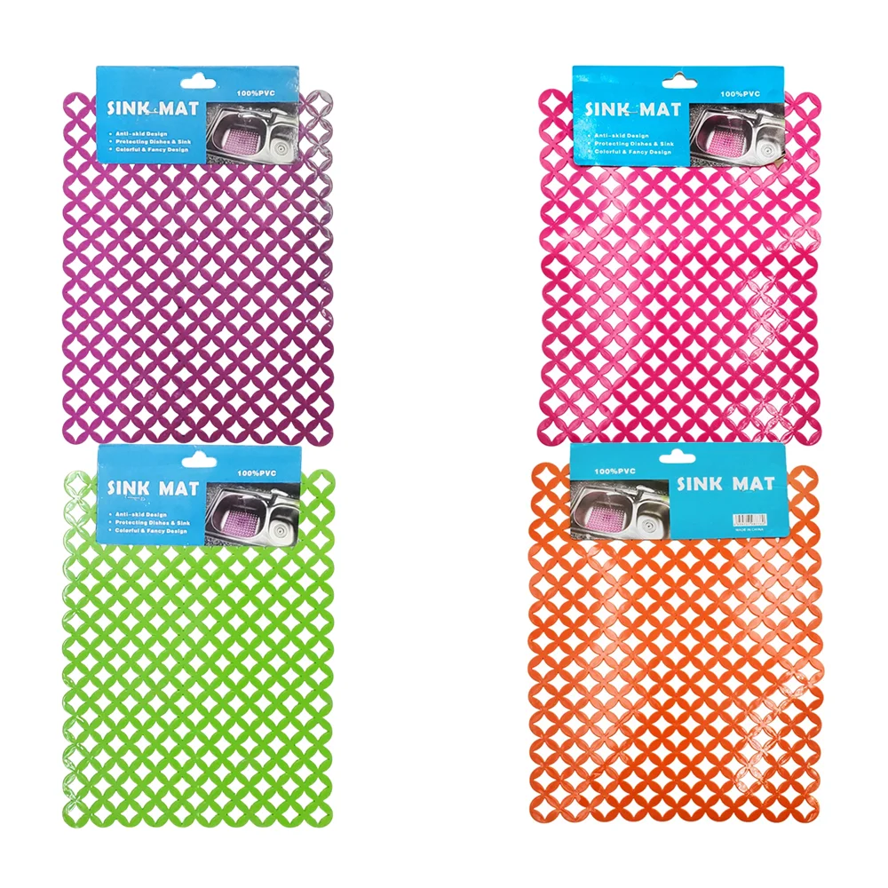 Tapete para fregadero 31x23.5cm, variedad de colores / sink mat / dsc…