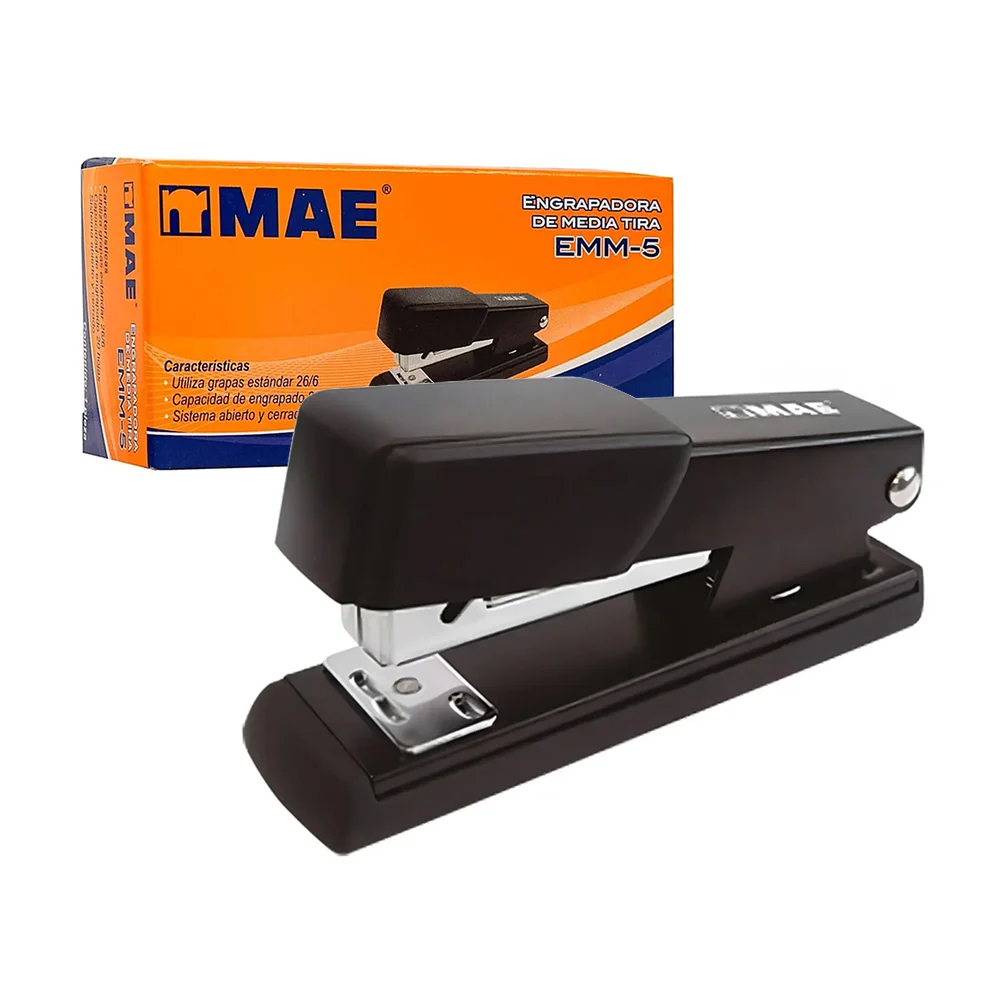 Engrapadora de plástico con tira de silicón antiderrapante / emm-5