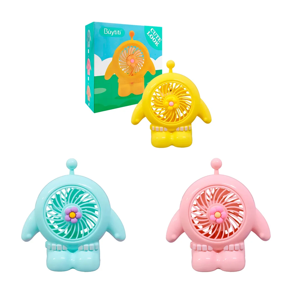 Ventilador pequeño buytiti en forma de monstruo recargable con figura…