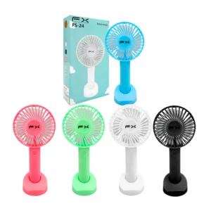 Mini ventilador personal + base para escritorio, 21x10cm / eternal cl…