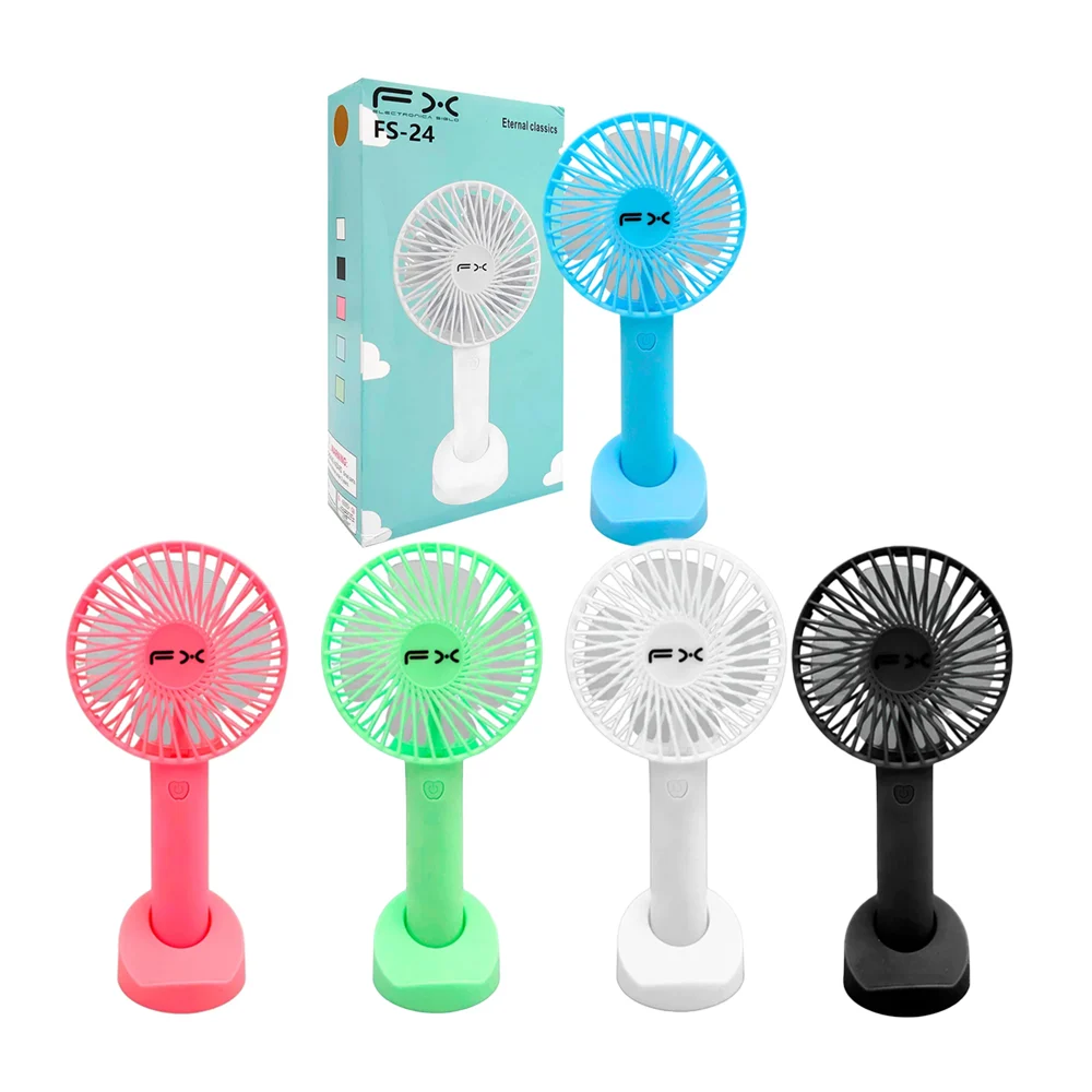 Mini ventilador personal + base para escritorio, 21x10cm / eternal cl…