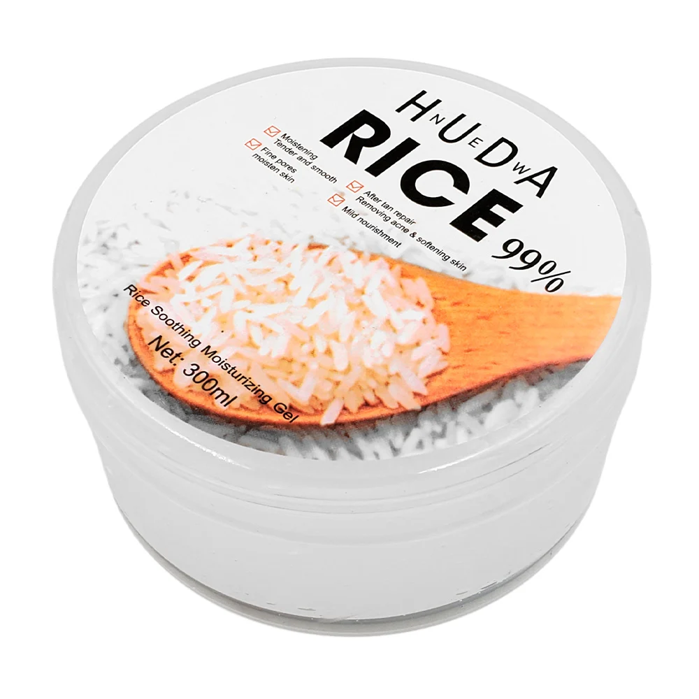 Gel hidratante de 300ml con extracto de arroz blanco para cuidar la p…