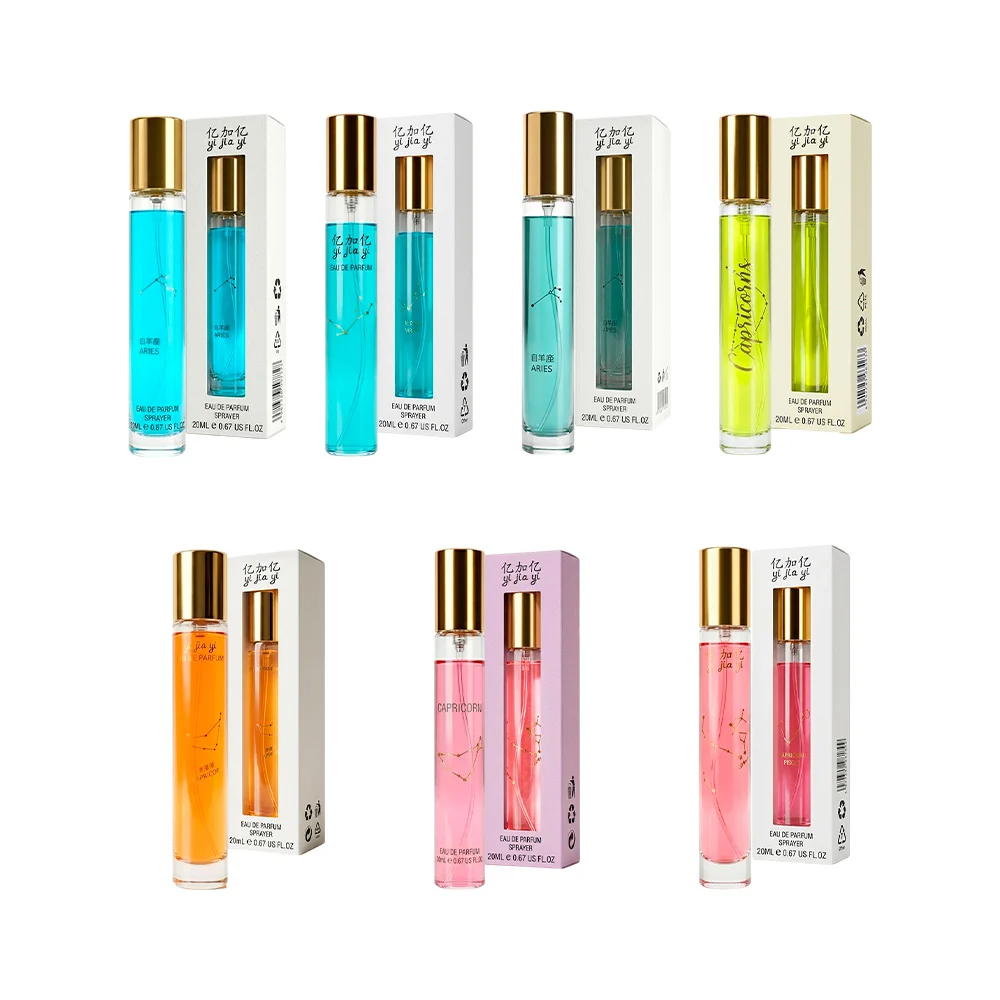 1pza Perfume / loción con aroma según signo zodiacal 20ml, variedad d…