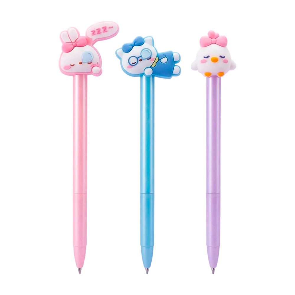Pluma / bolígrafo flexible con animales kawaii de silicona 0.5mm, var…