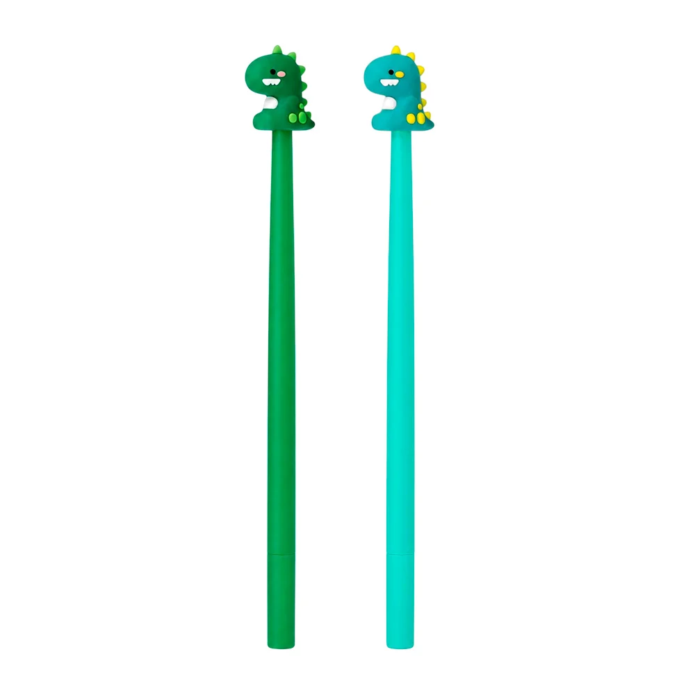 Pluma / bolígrafo flexible con dinosaurio de silicona 0.5mm, variedad…