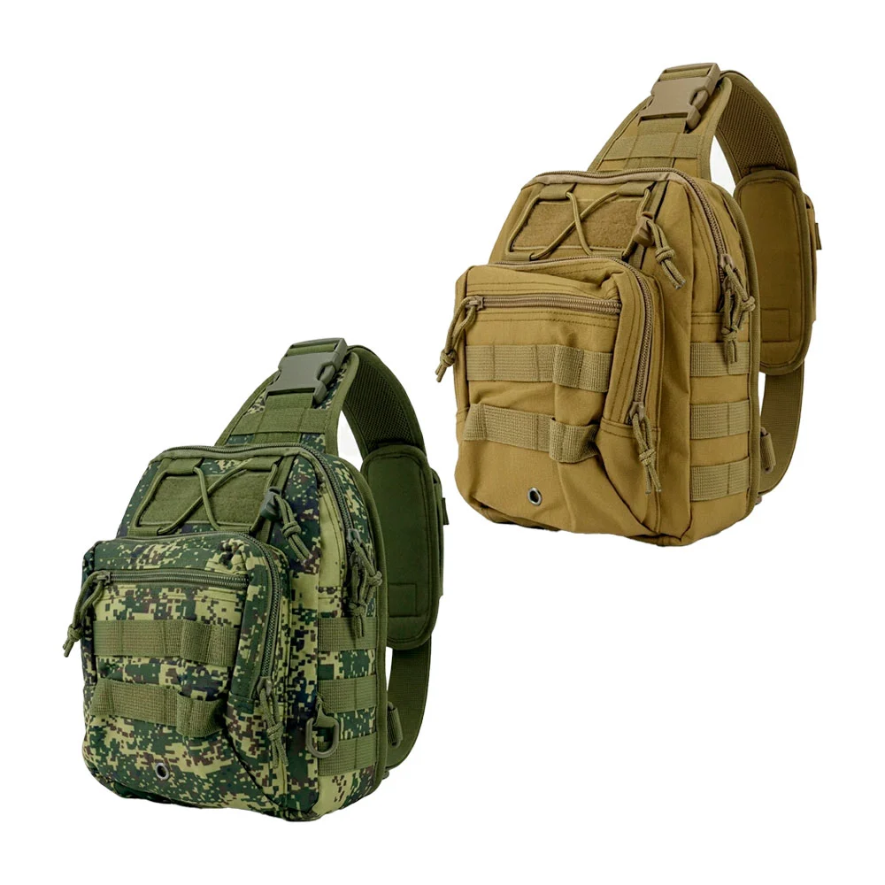Mochila mariconera táctica lisa de 4 compartimentos, variedad de dise…