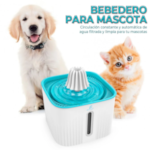 Dispensador de agua automática con filtro para mascotas mas.01