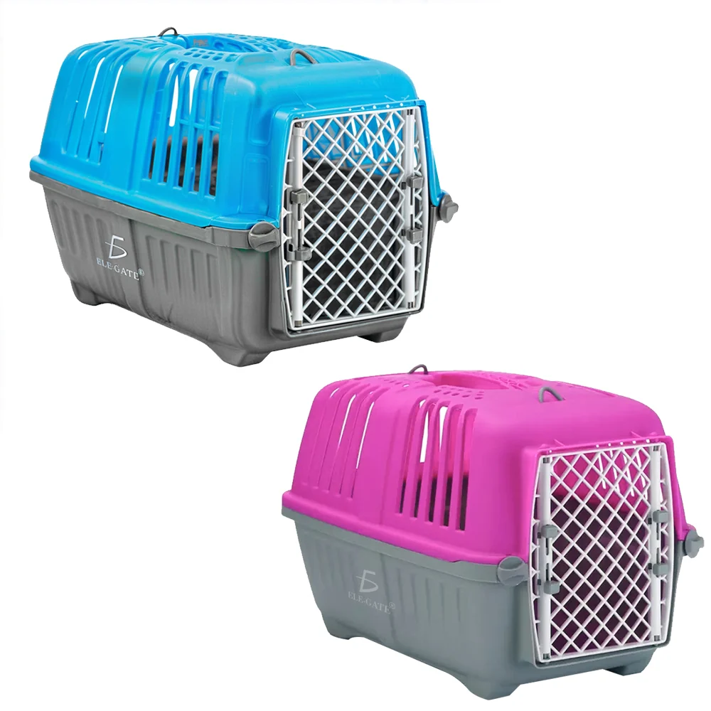 Caja de plástico transportadora de mascota para viaje / mas.02.9