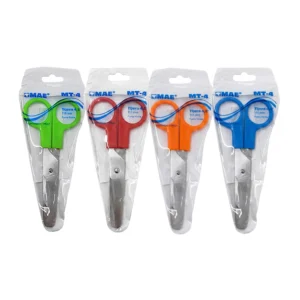 Tijeras metálicas escolares mae con punta roma de 115mm, variedad de …