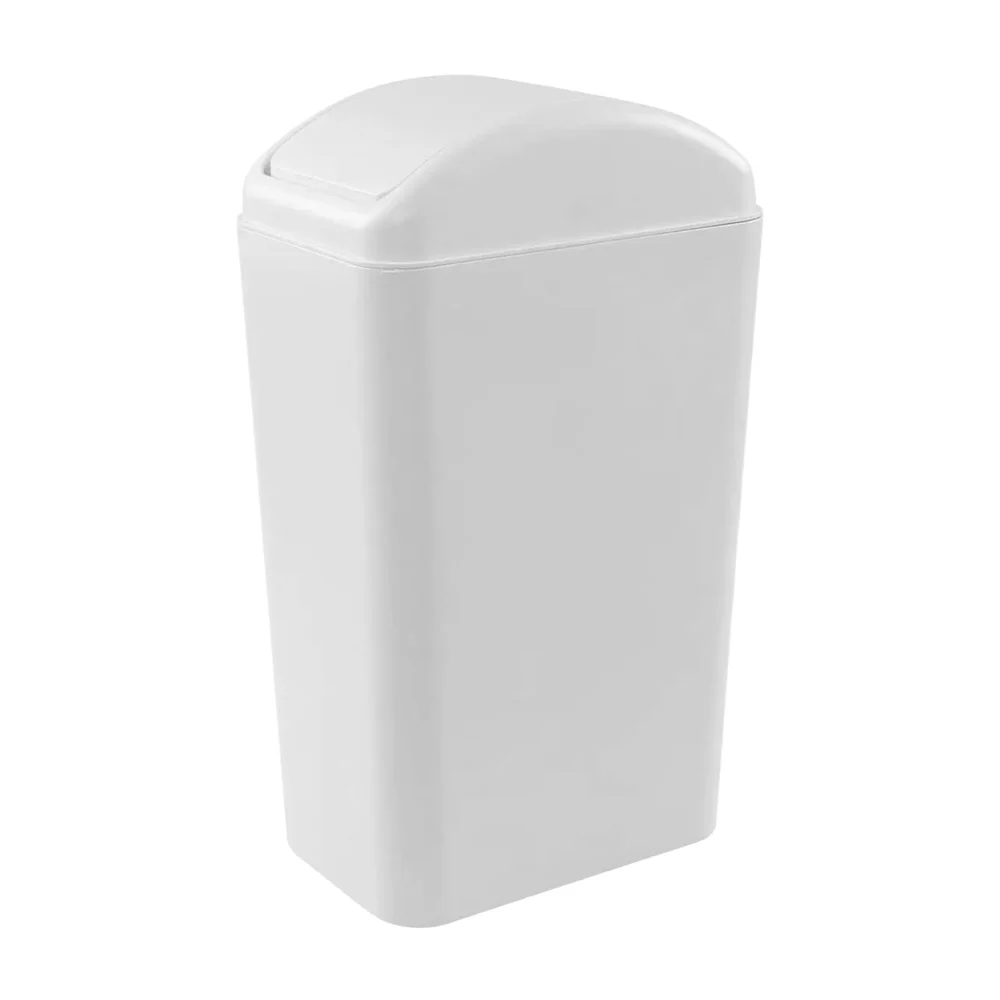 Bote de basura plástico con capacidad de 5 l, diseño compacto y discr…