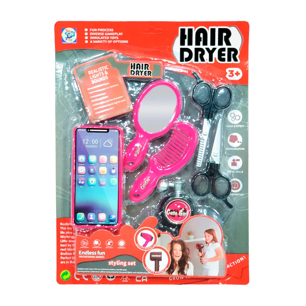 Set de juguete con temática de salón de belleza - celular variedad de…