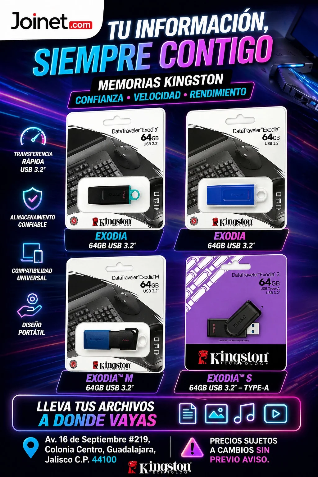 Tu información siempre contigo