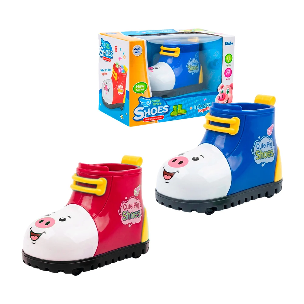 Juguete bailarín, con luz y sonido, en forma de perrito y zapatos de …