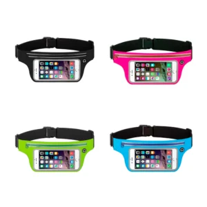 Cangurera protectora sport gym para celular, variedad de colores / fu…