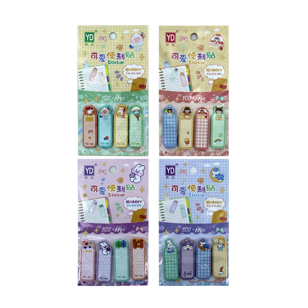 Set post it separadores de notas, variedad de modelos yd-syblt