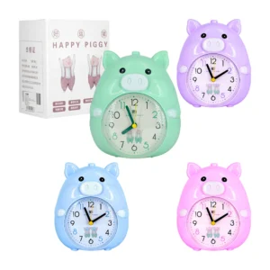 Reloj alarma despertador ruisung en forma de cerdito, variedad de col…