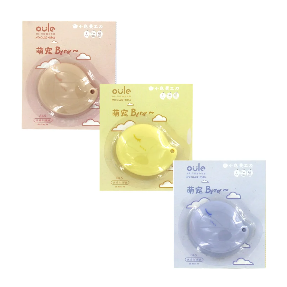 1pza Navaja cutter retráctil oula con mango de plástico, variedad de …