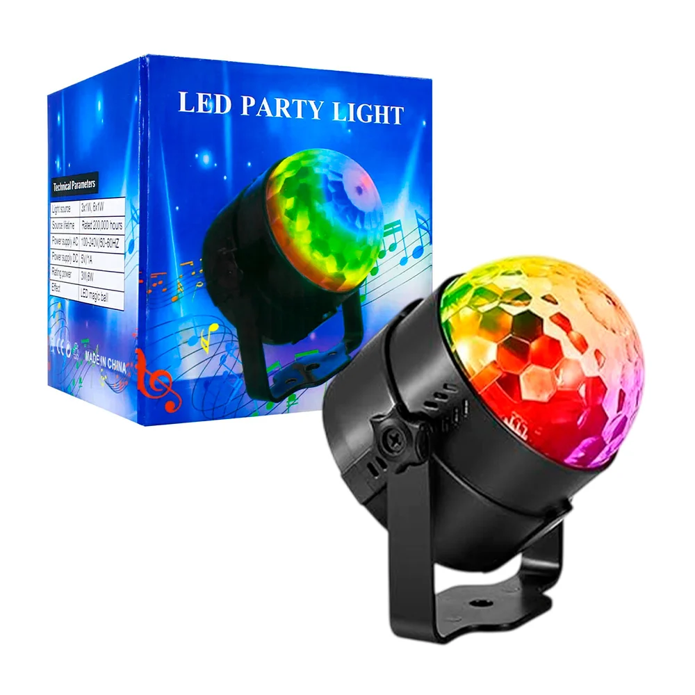 Lámpara usb fija con luz rgb intercambiable / led party light / zxk-02