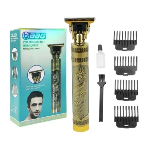 Máquina rasuradora recargable para cortar cabello con 4 cabezas inter…