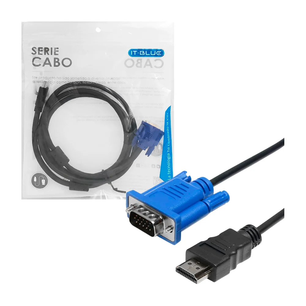 Cable convertidor hdmi a vga, 1.5m / it-825-1.5m