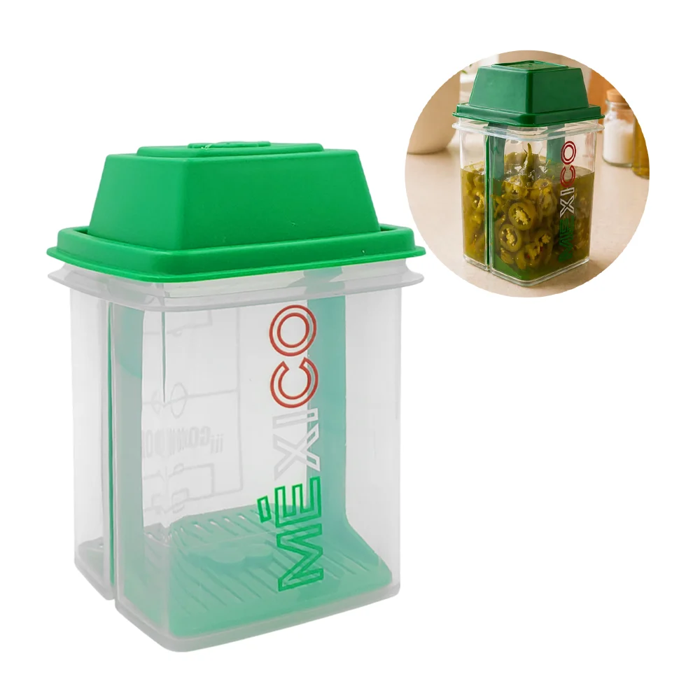 Recipiente transparente de plástico para encurtidos + tapa, temática …