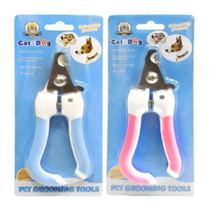 Blíster con cortauñas para mascotas, variedad de colores / ro-5004