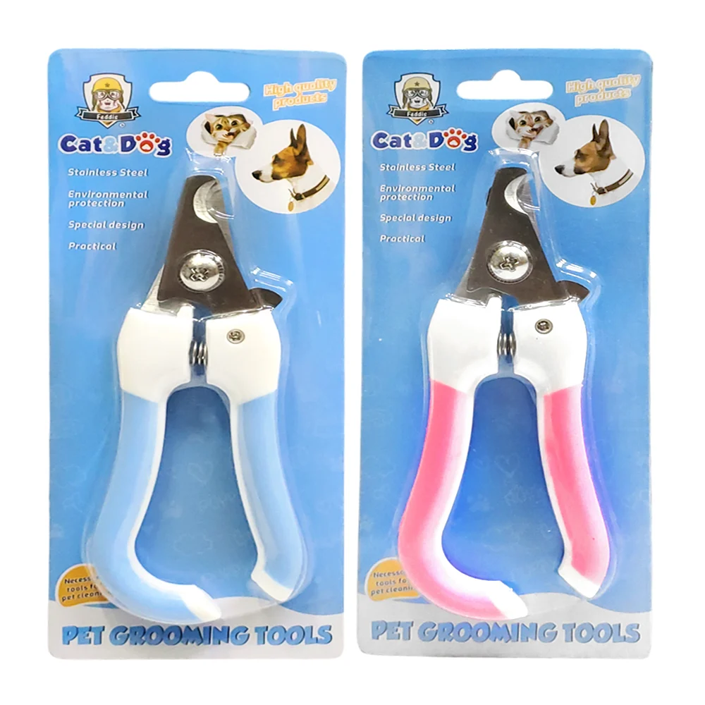 Blíster con cortauñas para mascotas, variedad de colores / ro-5004