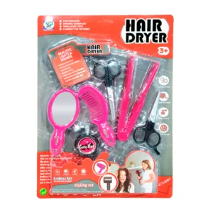 Set de juguete con temática de salón de belleza, variedad de accesori…