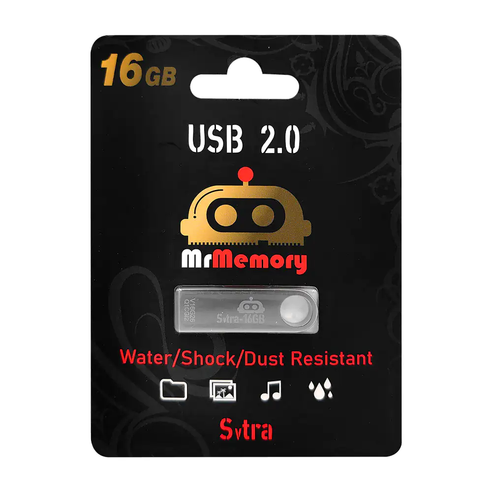 Memoria usb mrmemory de 16gb, metálica de alta resistencia / usv2.0/1…