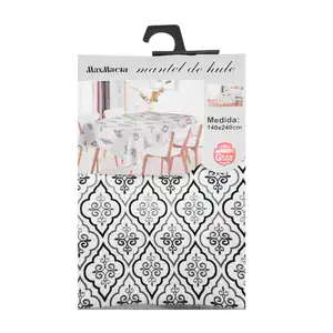 Mantel maxmacia de tela, estampado tipo vintage o colonial, 140cm x 2…