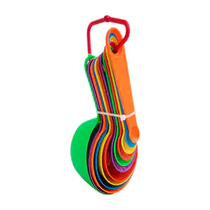 Juego con 12 cucharas medidoras desde 1/8tsp hasta 1 taza, variedad d…