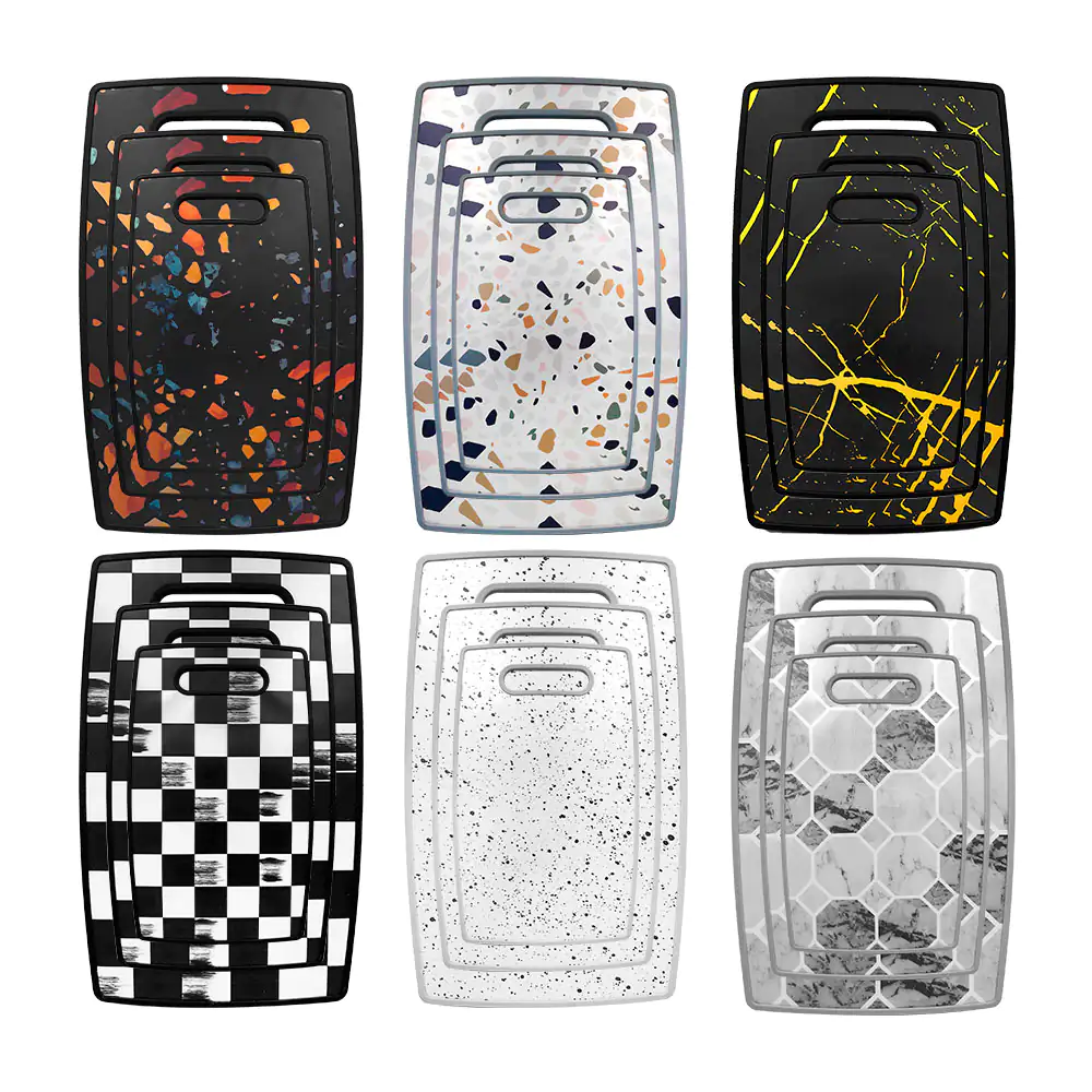 Juego de 3 tablas para picar con diferentes medidas, variedad de esta…