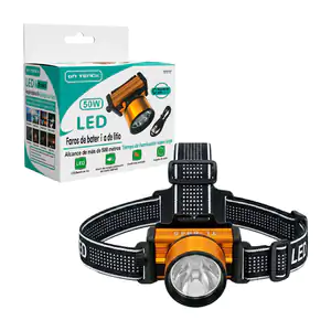 Lámpara tipo minero recargable on tenck con iluminación led ajustable…