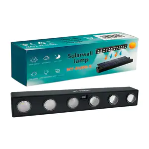 Lámpara solar para exterior, led tipo lupa con luz calida + encendido…