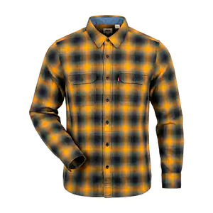 Camisa levis original de franela, clásica con 2 bolsillos, variedad d…