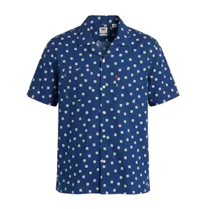 Camisa levis original casual manga corta con estampado de mini cuadro…