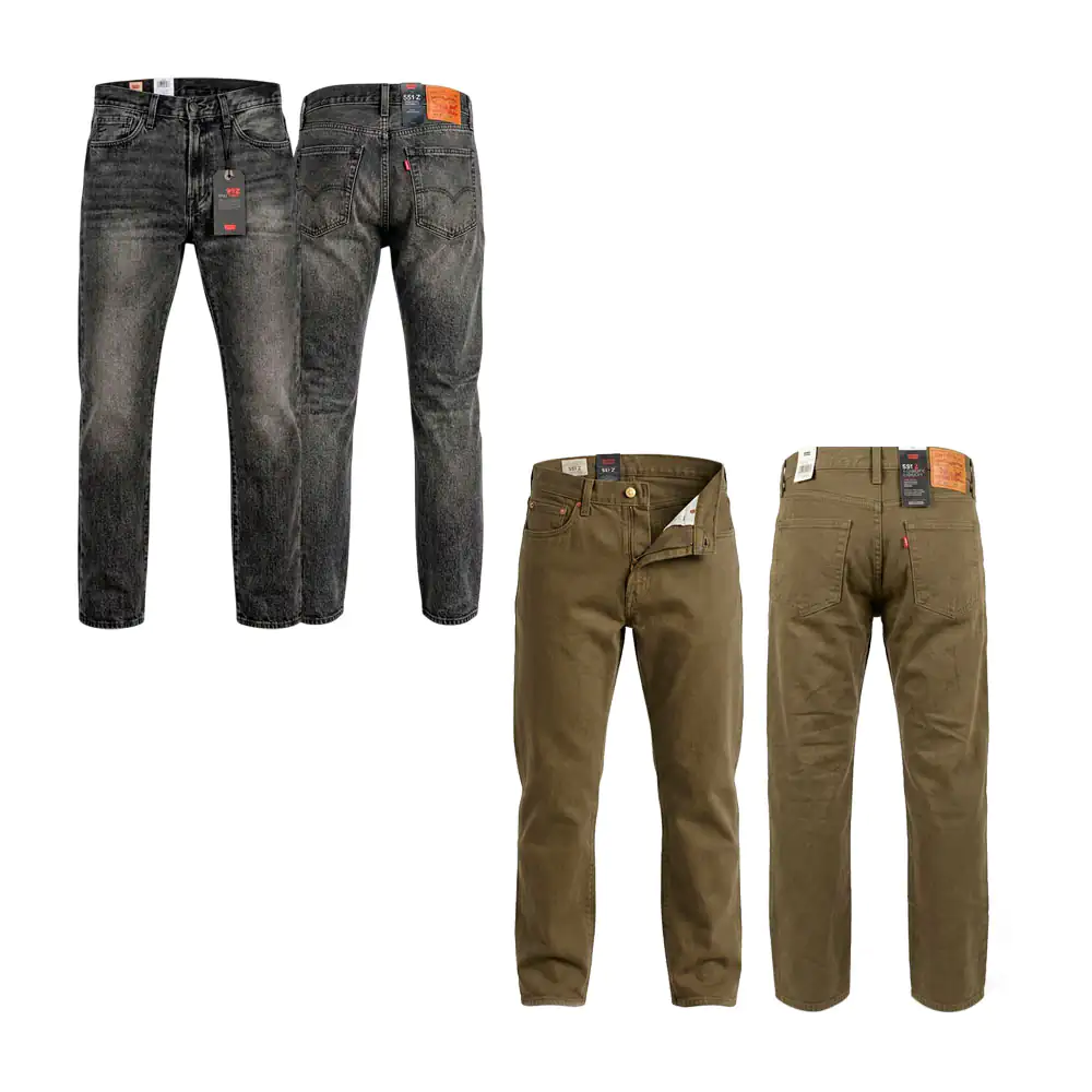 Pantalón levis corte 551 z, mezclilla, variedad de modelos, colores y…