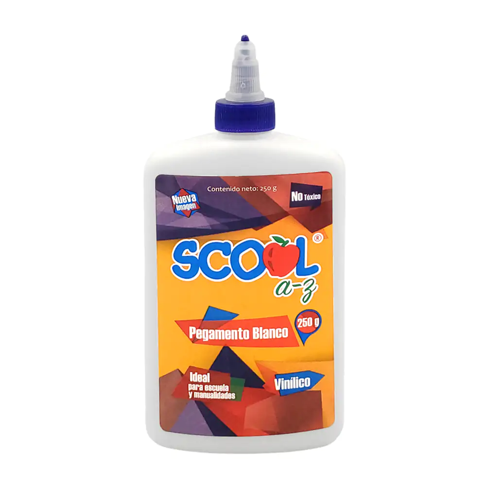 Pegamento resistol líquido blanco scool de 250g