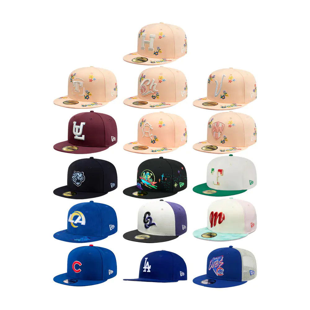 1pz gorra plana con diseño bordado de equipos deportivos, diseño con …