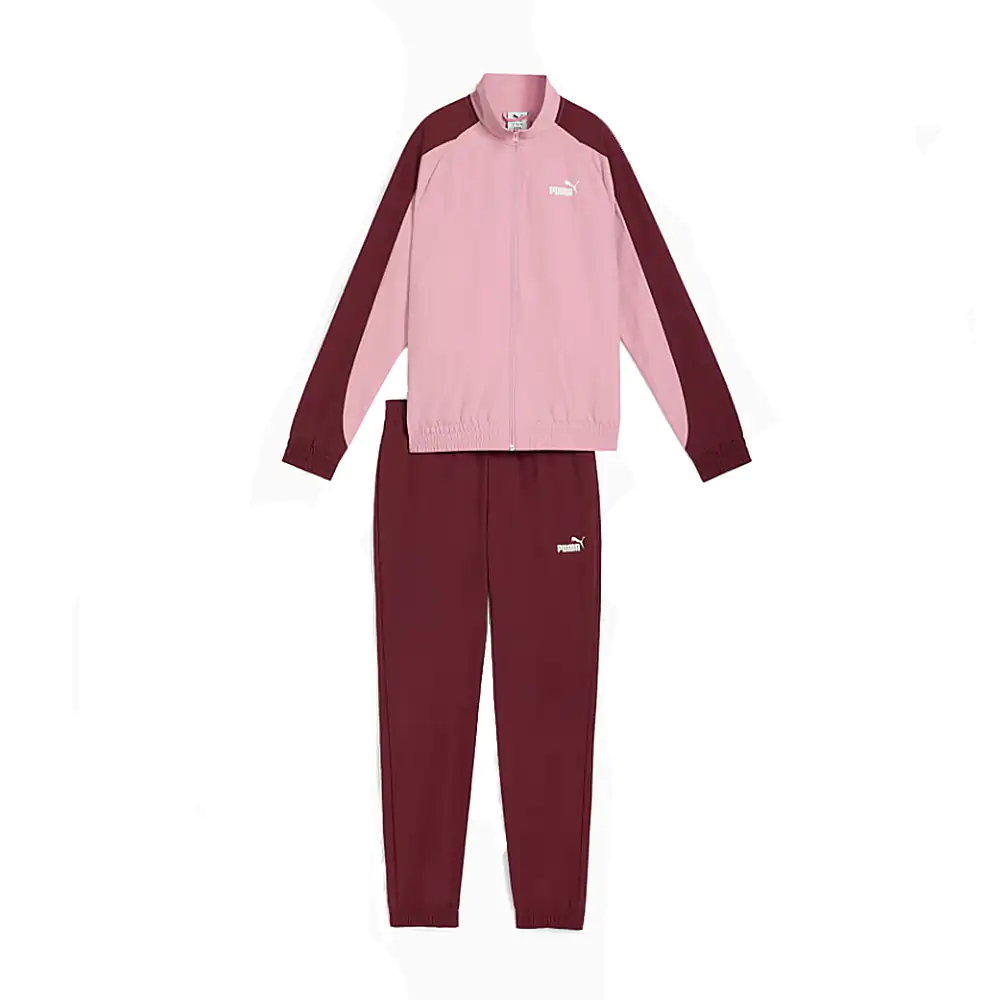 Conjunto deportivo puma para dama, pants color liso + chamarra de man…