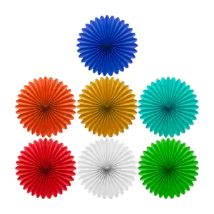 Adorno de papel china en forma de flor 45cm, variedad de colores / fl…
