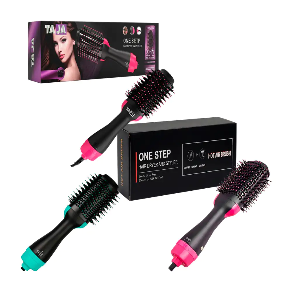 Cepillo alisador / rizador y secador profesional para cabello / one s…
