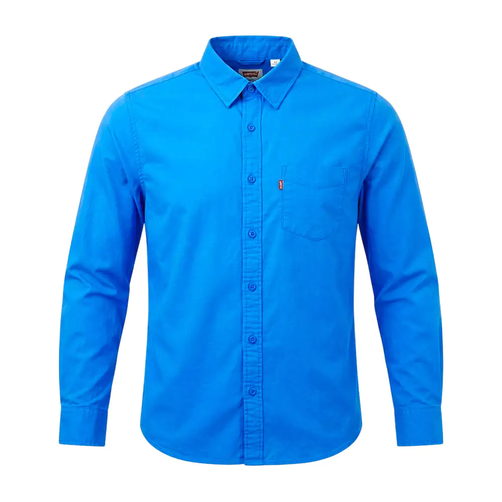 Camisa standard levis manga larga, un bolsillo, variedad de tallas / …