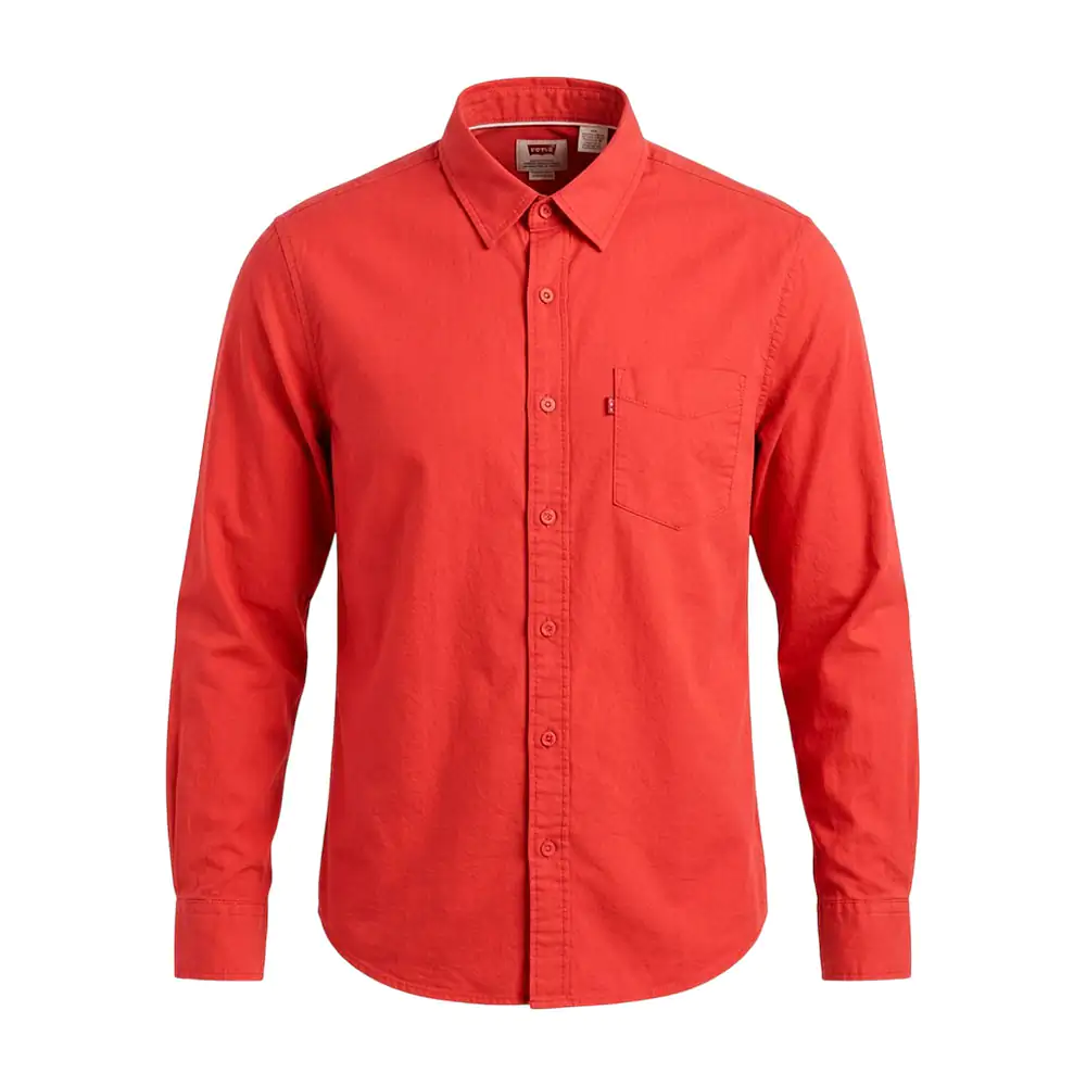 Camisa standard levis de vestir, diseño liso, variedad de tallas / 85…