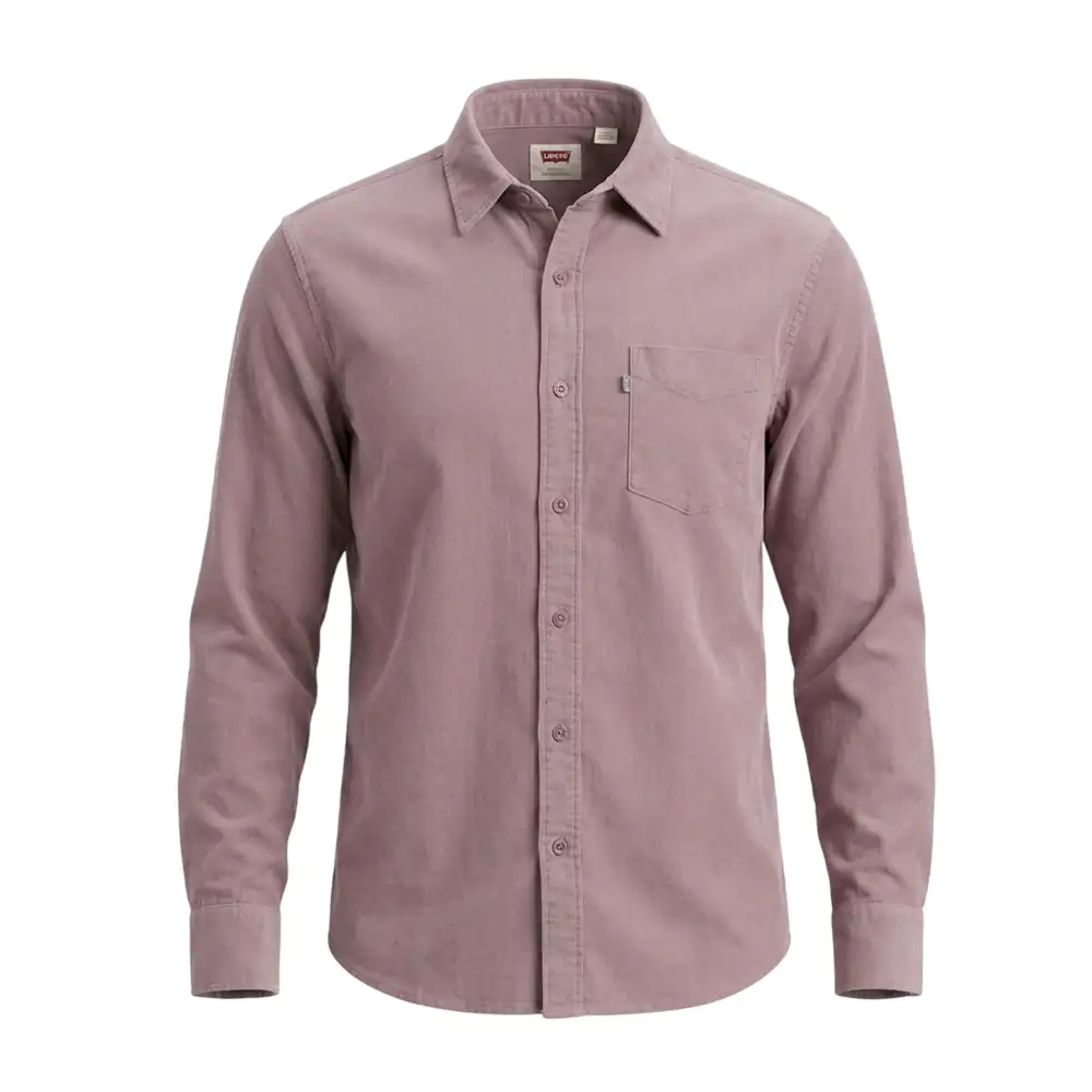 Camisa levis de vestir, manga larga con diseño desgastado, variedad d…