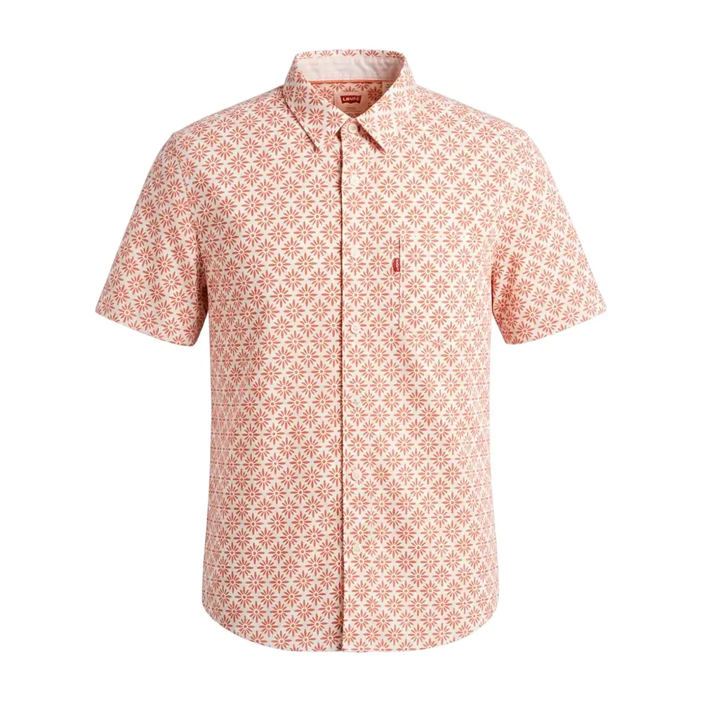 Camisa standard levis estampado de flores, bicolor, variedad de talla…