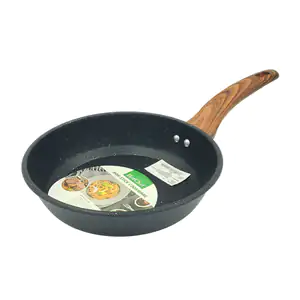 Sartén chico hotchef antiadherente de 21cm en color negro con mango t…