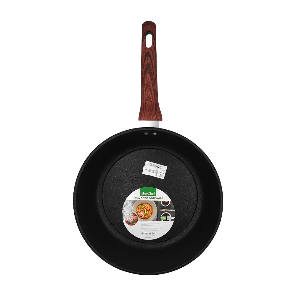 Sartén hotchef antiadherente de 29cm en color negro con mango tipo ma…